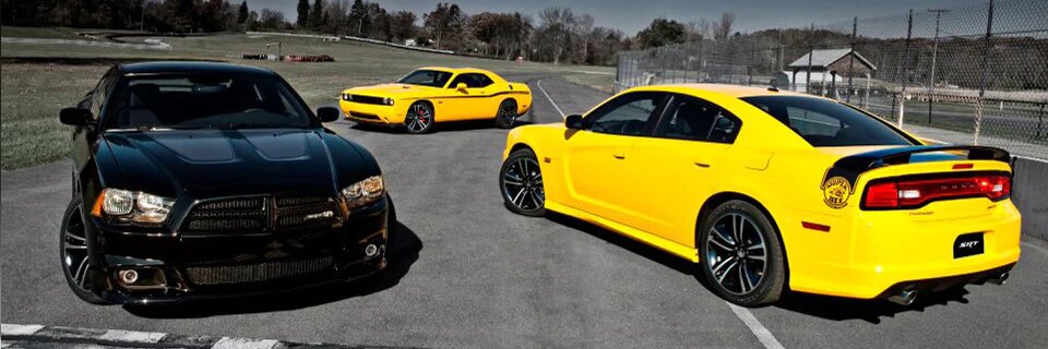 Street Racing The Limited Edition Yellow Jacket Challenger  & SuperBee Charger