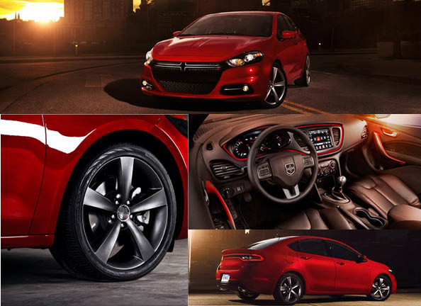 2013 dodge Dart Red