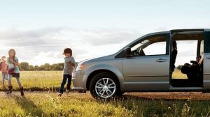 Dodge Grand Caravan with family